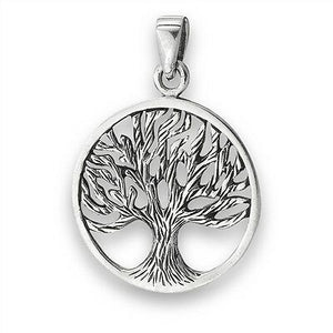 Celtic Tree of Life Sterling Silver Fashion Pendant Necklace S09276 - Matties Modern Jewelry