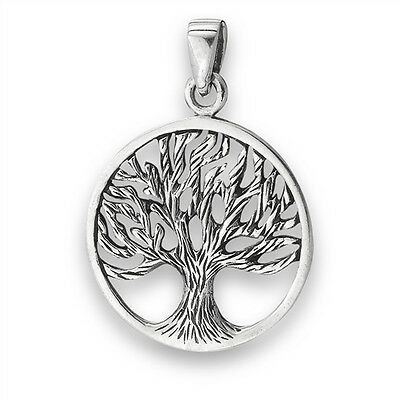 Celtic Tree of Life Sterling Silver Fashion Pendant Necklace S09276 - Matties Modern Jewelry