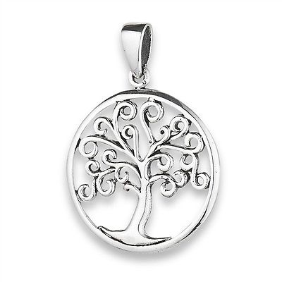 Celtic Tree of Life Sterling Silver Fashion Pendant Necklace S09352 - Matties Modern Jewelry