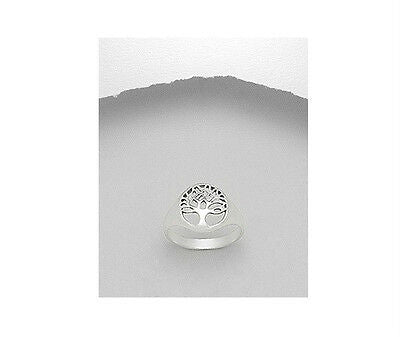 Celtic Small Tree of Life .925 Sterling Silver Fashion Ring Sizes 5-11 - Matties Modern Jewelry